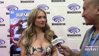 WonderCon 2023 Interview on Wonder Woman In JUSTICE LEAGUE X RWBY Epic