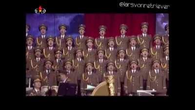 Killing In The Name Performed By The North Korean Military Chorus - Credit to LarsVonRetriever (YT)