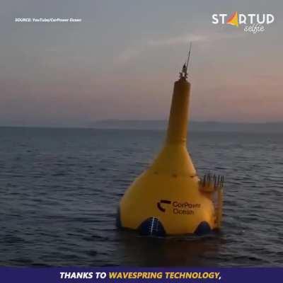 Harnessing the power of waves with a buoy concept