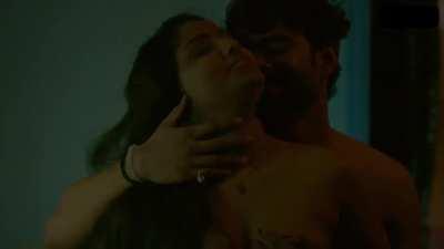 Shayna Khatri , Ankita Singh HOT Boobs Kissing Sex Scene In Malai Ep 02 Ullu