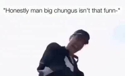 When I see a chungus hater