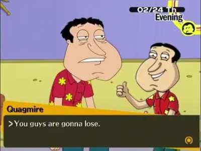 Persona Guy 4: Quagmire's House