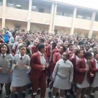 South African morning assembly ( lead singer reveal at the end)