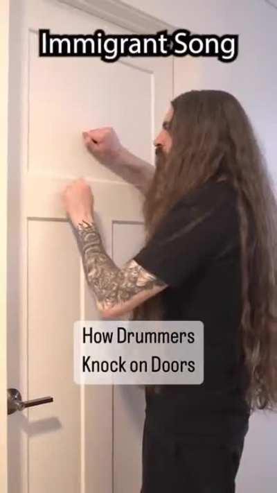 How Drummers Knock