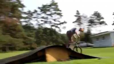 Backwards Bike Flip