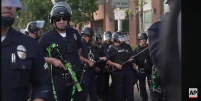 Reaction at Protest Associated Press