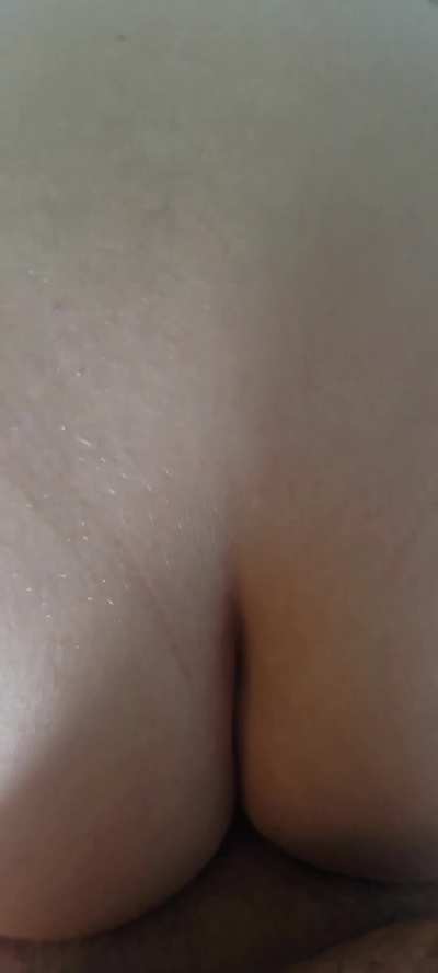 Letting my husband anal cream pie me with his 4 inch cock