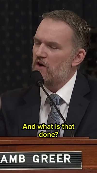 Rep. Horsford (D-Nevada) grills Greer on Trump’s tariffs: “How is this not market manipulation?!” Greer: “We are trying to reset the global trade system.” Hosford: 