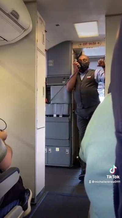 okay, I'll fly again only if this guy is my flight attendant