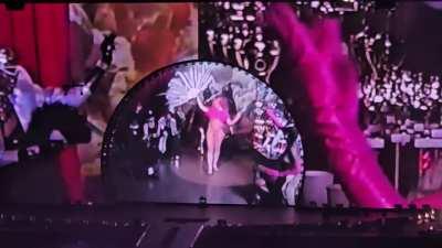 Beyonce thong catwalk - enhanced