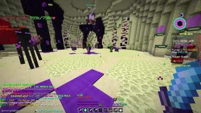 So I use lapis armor to solo t4 enderman