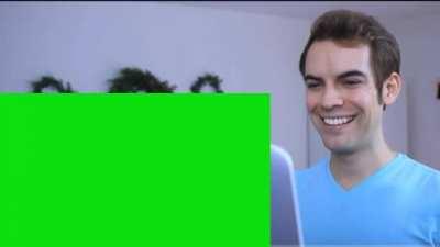 Jack reacting green screen template