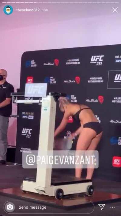 Paige Vanzant weigh in better angle