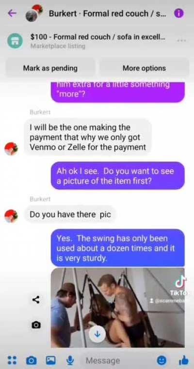 Fun with a scammer