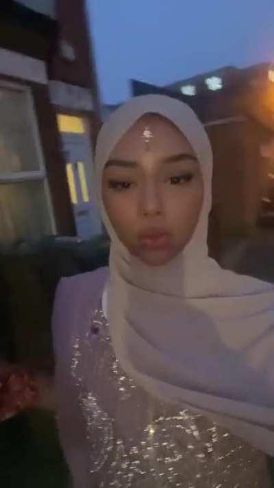 Hijabi face fuck