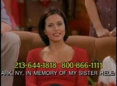 Cast of Friends on the Chabad telethon 