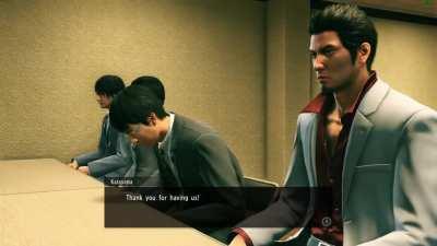 Kiryu, interview master (Yakuza Kiwami 2)