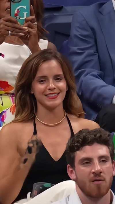 Emma Watson from US open