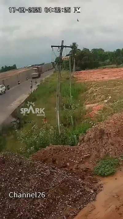 TTF vasan accident CCTV footage 