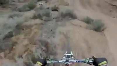 Backflip over a 72ft canyon