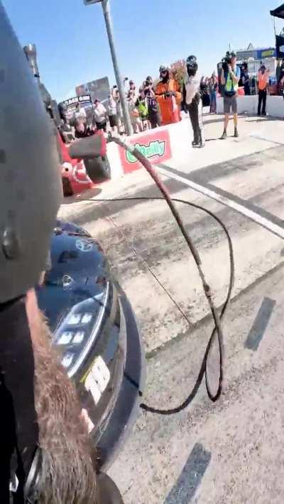 POV: Racing Pit Stop Crew at work 