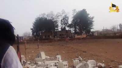 Video released by Jabhat al-Nuṣrah titled A Martyrdom Operation and An Attack on the Sites of the (PKK) In the Town of al-Manājīr – al-Ḥasakah [Syria] (March, 2014)