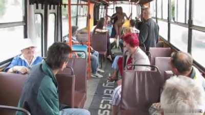 Humiliated in bus in front of everyone