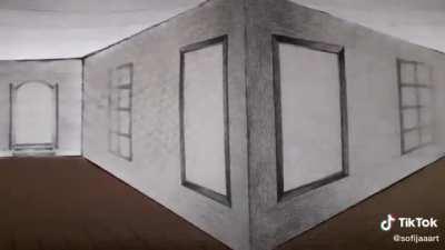 An inverse perception illusion