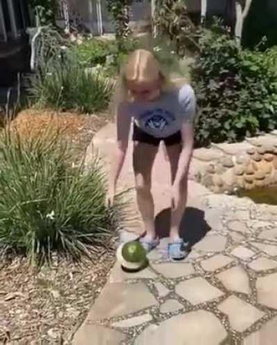 Girl dies inside from watermelon