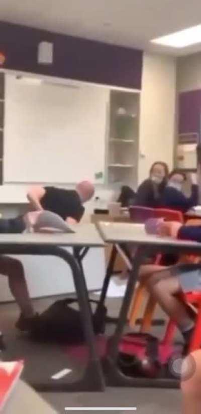 Teacher tried to show off in front of his students