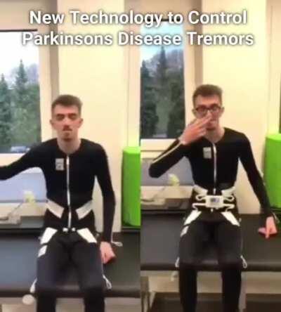 This amazing suit helps the people affected by Parkinson's Disease or Stroke (Details in Comments)