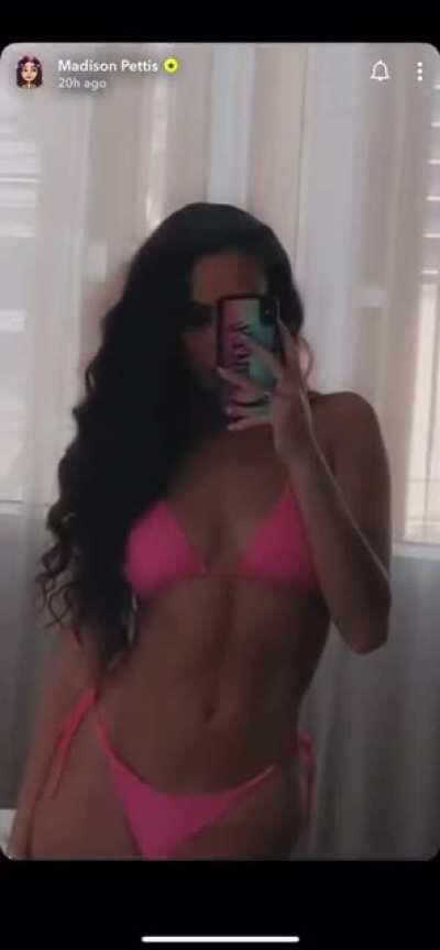 Pink bikini