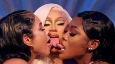 Cardi B meets her squad goals