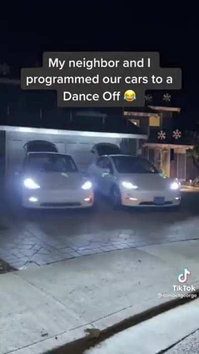 Programming Cars for a dance off