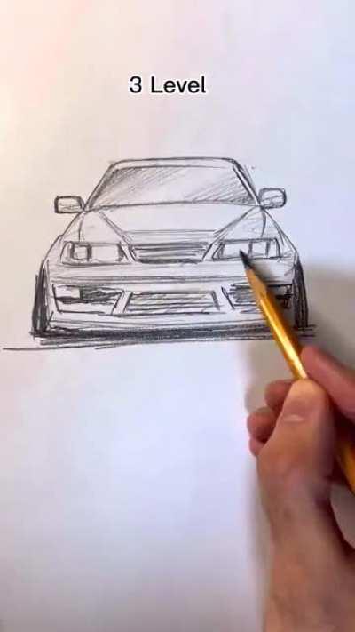 What's your level at drawing a car?