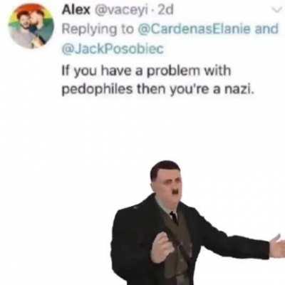 I guess I am a Nazi then