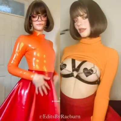 SnowCrazyFrenzy / Misty Silver Velma cosplay TikTok vs Reddit