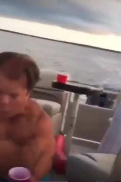 To not spill wine all over the boat