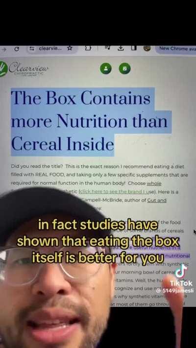 The CEO of Kelloggs went on the news to talk about how families who are struggling financially should start eating cereal for dinner...