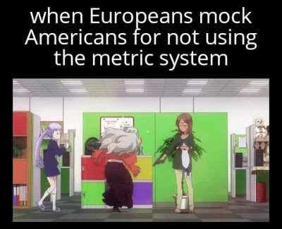 Have 9mm of STFU just kidding I'm european as well