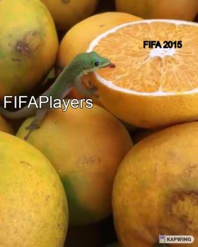 FIFA players are so cute.