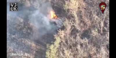 A Ukrainian FPV pilot attacks a Russian T-90M &quot;Breakthrough&quot; MBT. Donetsk Oblast.