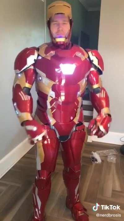 Iron Man suit up video