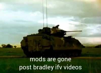 mods are gone, post bradley ifv videos