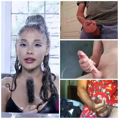 Ariana cum shower