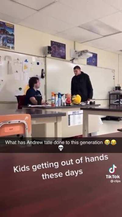 The alpha doesn't listen to the Teacher