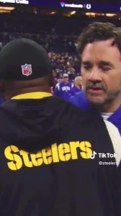 POV: You’re taking the field postgame with Coach Tomlin.