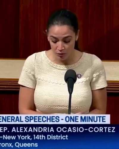 AOC knows how to get the politicians attention 