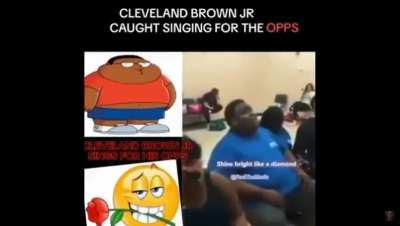 CLEVELAND BR0WN JR. CAUGHT SINGING FOR THE OPPS IN 144P