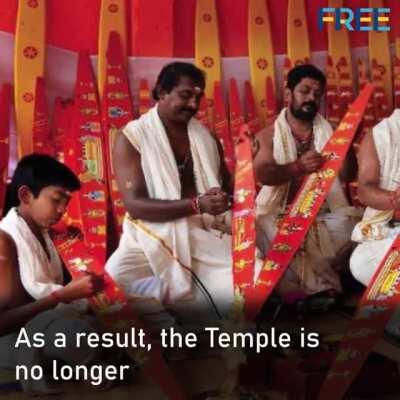 The grand Hindu Temple of Sri Padmanabhaswamy, which used to cook more than 900 kg of rice every day for Prasadam, has cut short daily Naivedyam (food) offered to the deity. Reason: Massive loot and utter mismanagement by the state government. #FreeHinduT